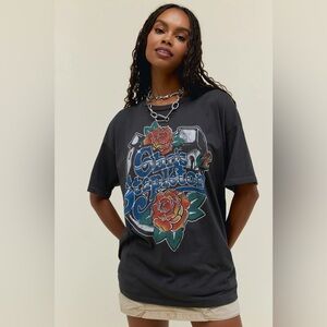 NWOT Daydreamer Chris Stapleton  Horseshoe Merch Tee Washed Black